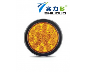 Элемент фонаря заднего желтый ShiLiDuo 12в